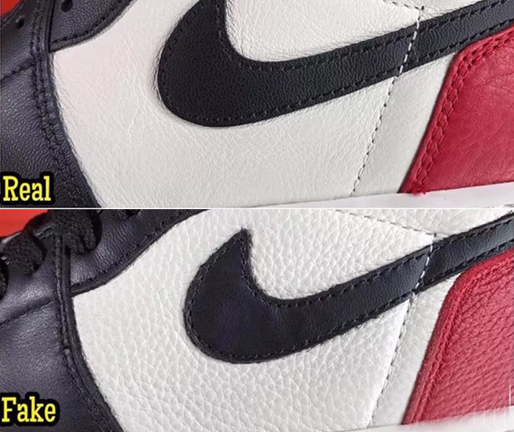 依赖虎扑鉴定?AJ 1球鞋真假对比,GET这些技巧不会被骗