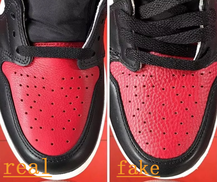 依赖虎扑鉴定?AJ 1球鞋真假对比,GET这些技巧不会被骗