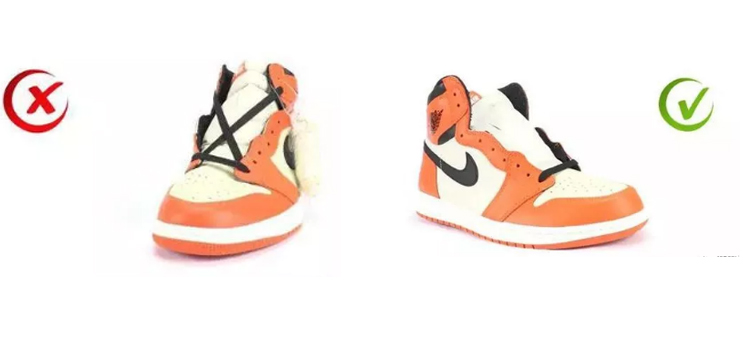 依赖虎扑鉴定?AJ 1球鞋真假对比,GET这些技巧不会被骗